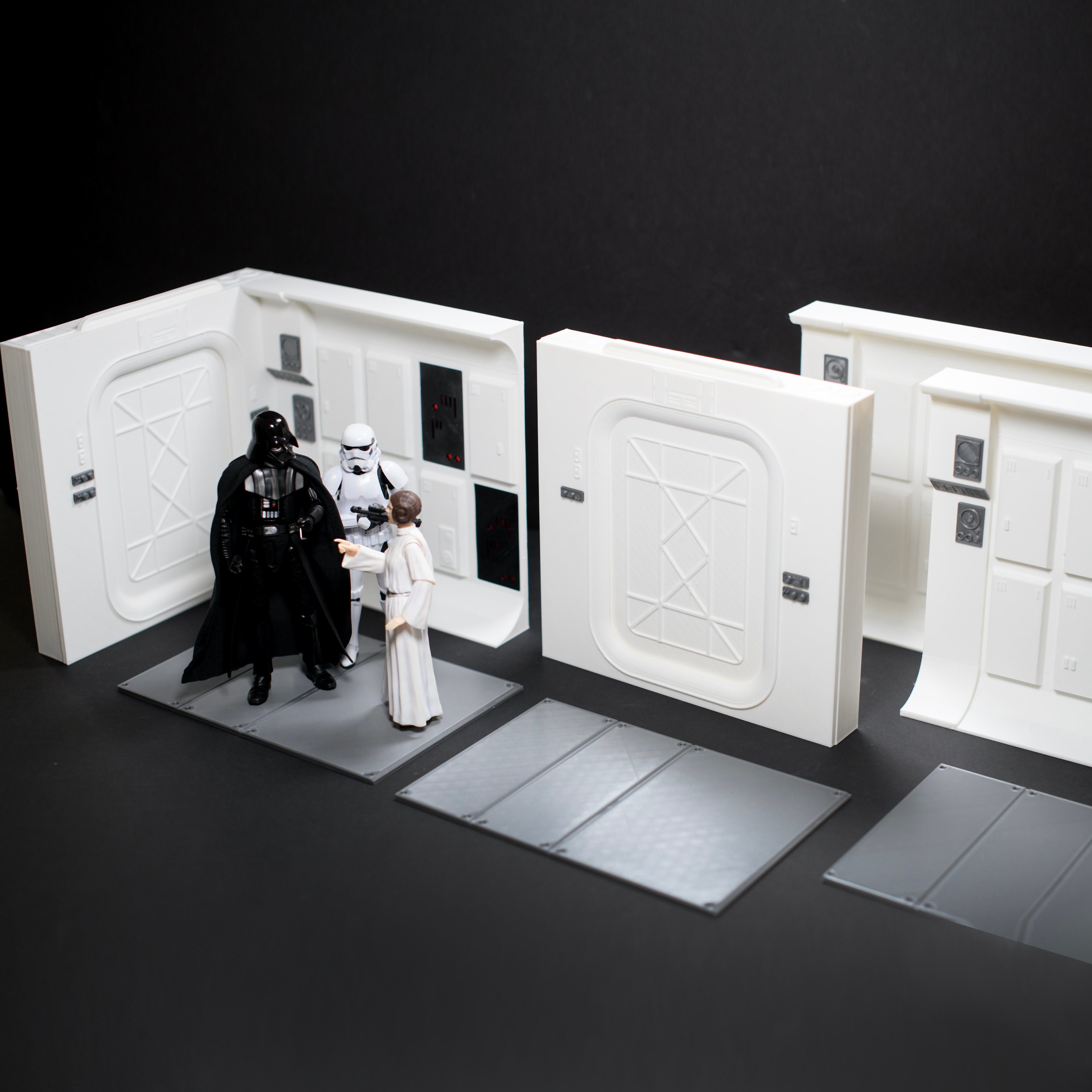Star Wars Tantive IV Hallway 1:12 (6 Inch) Scaled Diorama - Etsy