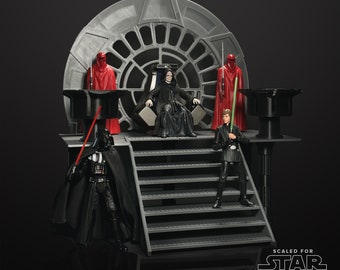 Star Wars Emperor Throne Room for black series 1:12 (6 inch) figures