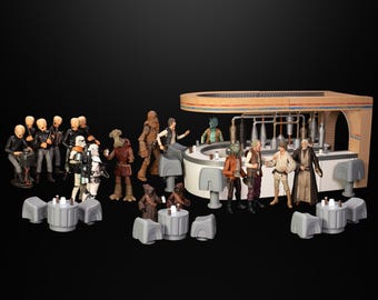 スター・ウォーズ カンティーナ ジオラマ プレイセット 1/12