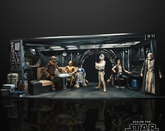 Star Wars 1:12 Millennium Falcon Interior Diorama