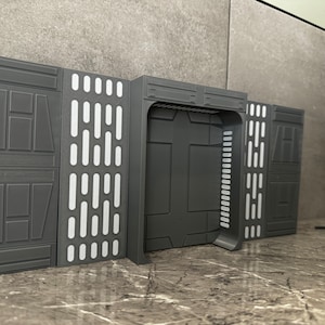 Death Star Walls for 3.75 inch Figures