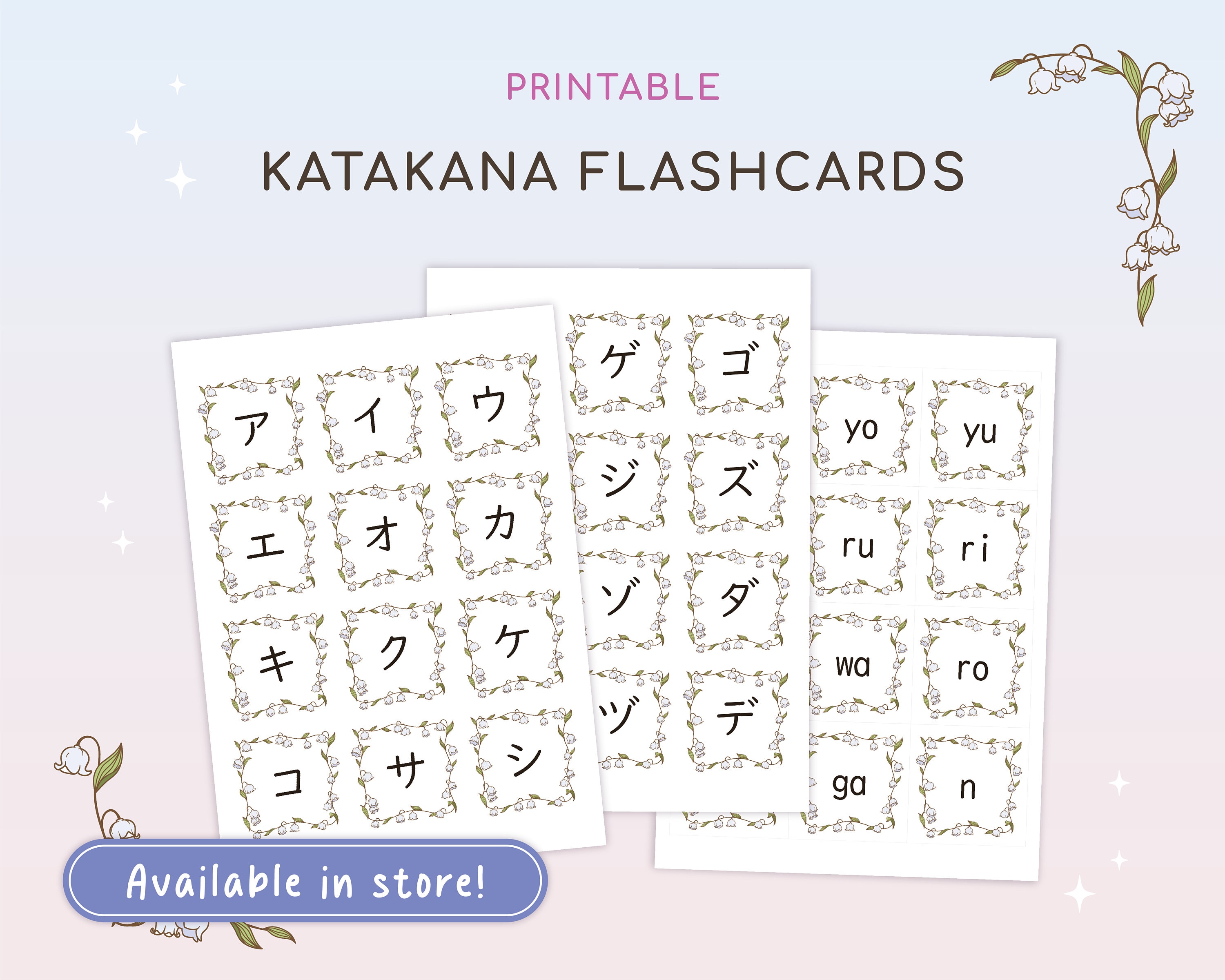 JLPT N5 Kanji Flashcards: Study Aids for Japanese (printable) - Etsy
