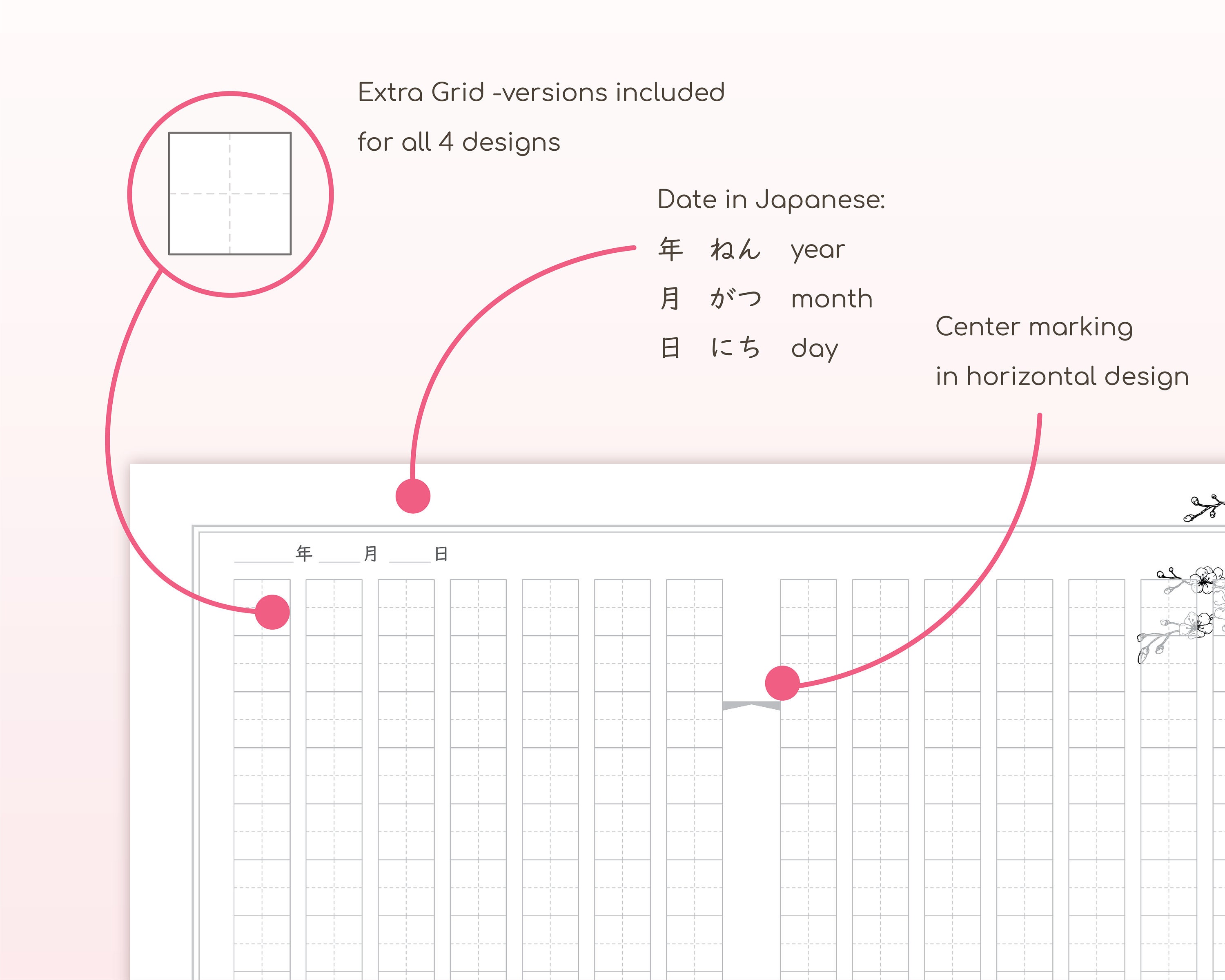 Hiragana Katakana Practice Bundle: Japanese Writing Workbooks (digital ...