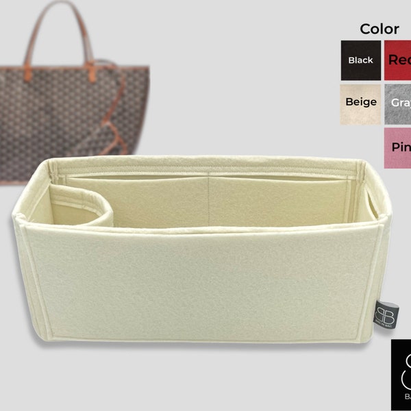 Purse Organizer For Goyard Anjou and St Louis | Tote Bag Organizer | Designer Handbag Organizer | Bag Liner | Purse Insert | Purse Storage