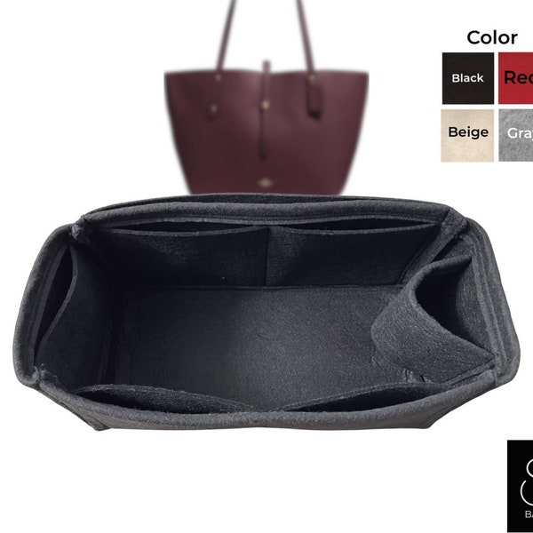Purse Insert For Coach Market Tote | Tote Bag Organizer | Handbag Organizer | Bag Liner | Bag Organizer | Purse Storage