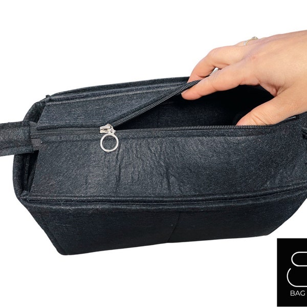 Add a Removable Zipper Top Closure to The Handbag Organizer