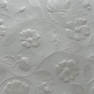 Tłoczony papier welinowy z motywem kwiatowym