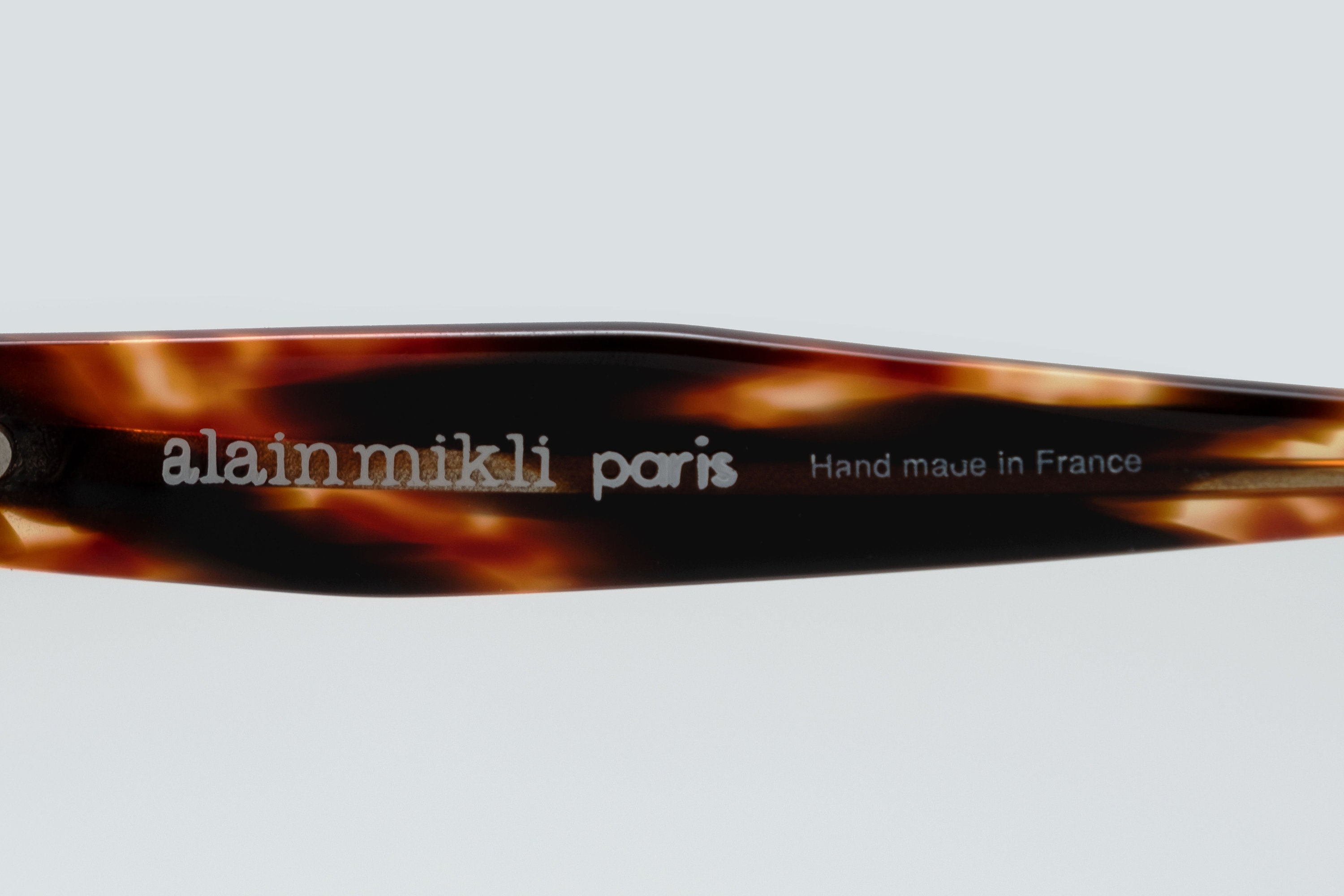 Alain Mikli Paris Handmade In France Oversized Tortoise Tinted Readers 1.5+ Appr Alain Mikli Paris - Mikli Par Mikli - Vintage Tortoise Amber  main image 4