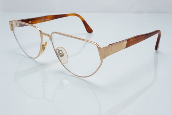 Fendi Vintage eyeglasses, cat eye optical frame, … - image 1
