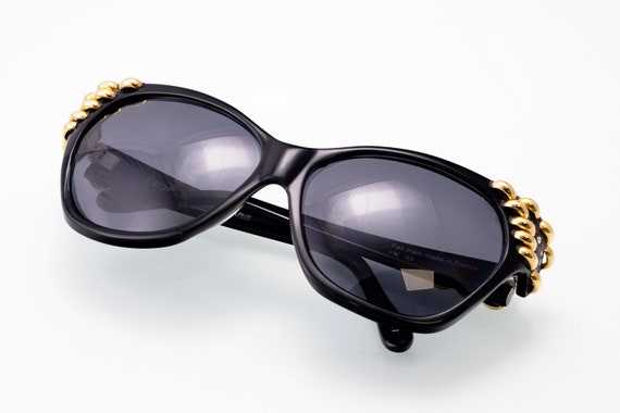 Francis Klein Paris vintage sunglasses, cat eye, … - image 6
