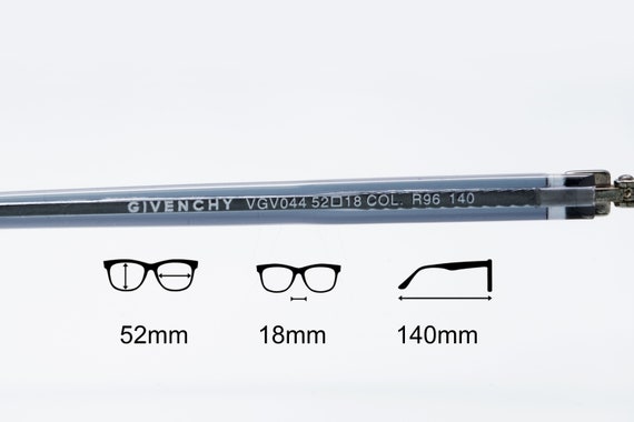 Givenchy vintage rectangular eyeglasses, silver, … - image 5