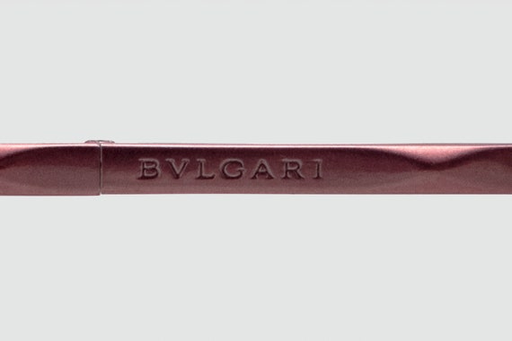 BVLGARI vintage sunglasses, rimless, made in Ital… - image 3