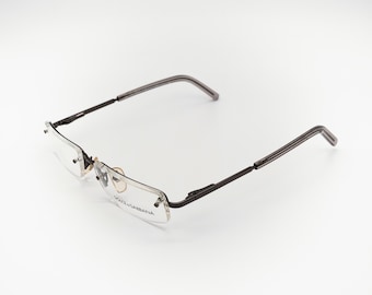 Hoya pinfeel vintage eyeglasess, oval rimless frame made in Hoya pinfeel vintage eyeglasess, oval rimless frame made in