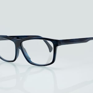 Alain Mikli vintage eyeglasses, square optical frame, handmade in France, new old stock