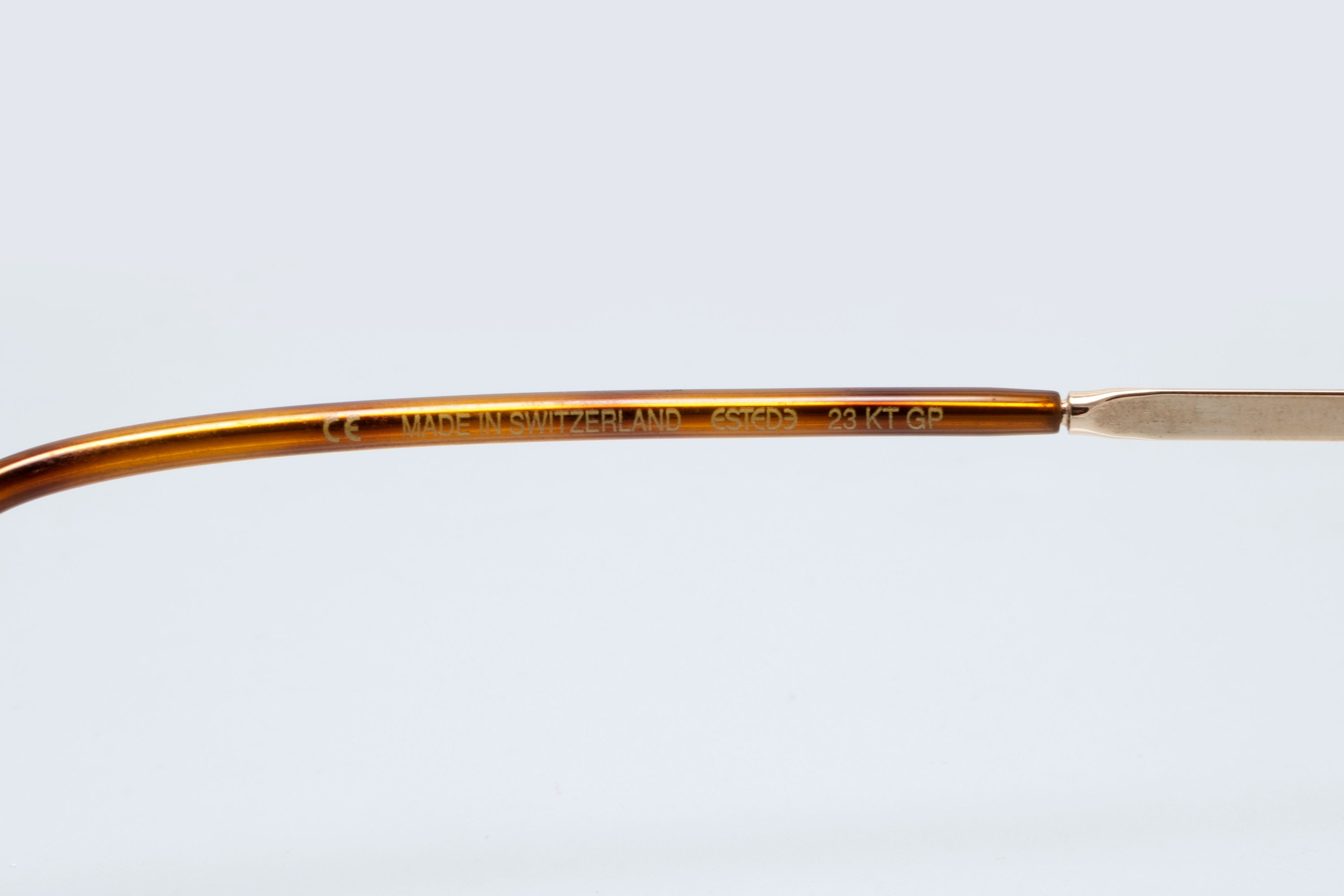 S.T Dupont 23 KT GP Vintage eyeglass flame S.T. Dupont D015/20 vintage glasses – The House of Iconic Frames main image 3