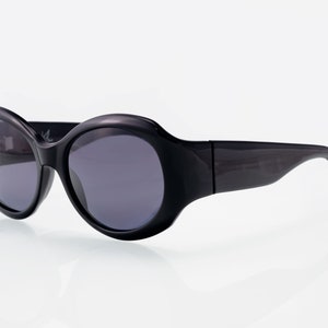 Francis Klein vintage sunglasses, black, made in France, 80&#39;s, deadstock