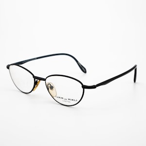 Alain Mikli " Mikli par Mikli" vintage eyeglasses, oval optical frame handmade in France, new old stock
