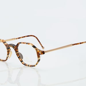 Rodenstock vintage eyeglasses, tortoise gold, new old stock