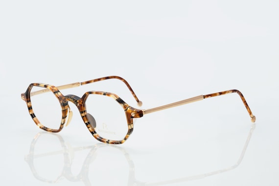 Rodenstock vintage eyeglasses, tortoise gold, new… - image 1