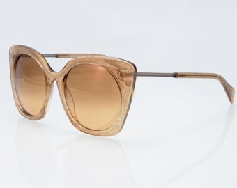 Yohji Yamamoto YY5018, vintage sunglasses, square cat eye, new old stock,