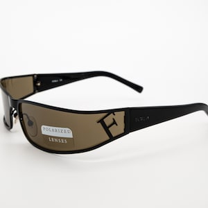 Furla vintage sunglasses, made in Italy, polarized lenses, new old stock
