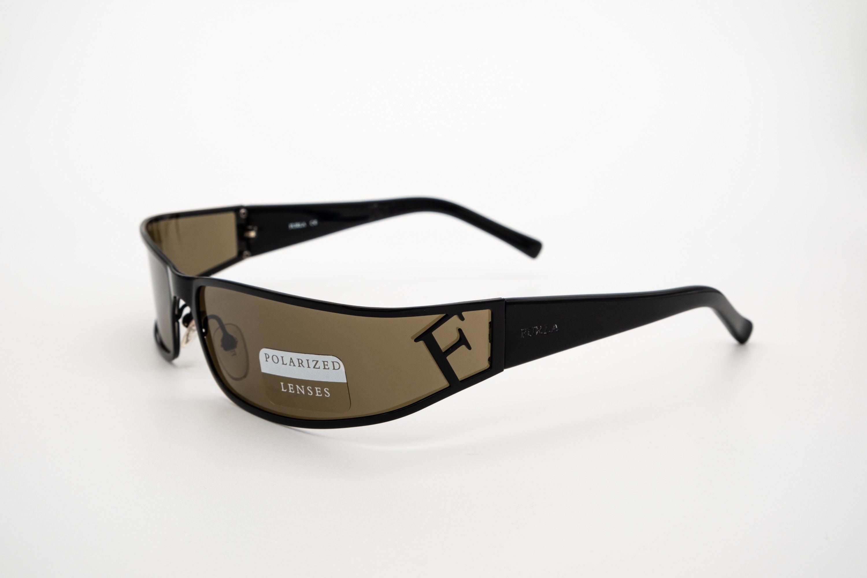 Unworn Furla Sunglasses Amazon.com: Sunglasses Furla SFU 235 Gold 300V : Clothing  main image 3