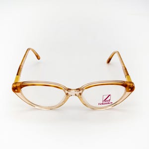 Vintage Lozza Yuma 53-18-140 Eyeglass Frames Pink Oversized Italy 1970s NOS Vintage Lozza Yuma 53-18-140 Eyeglass Frames Pink Oversized  main image 2