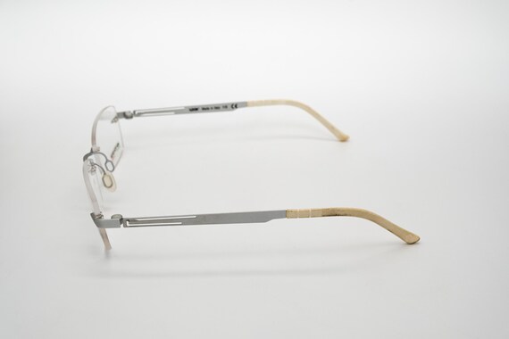 Look vintage eyeglasses, rimless rectangular opti… - image 4