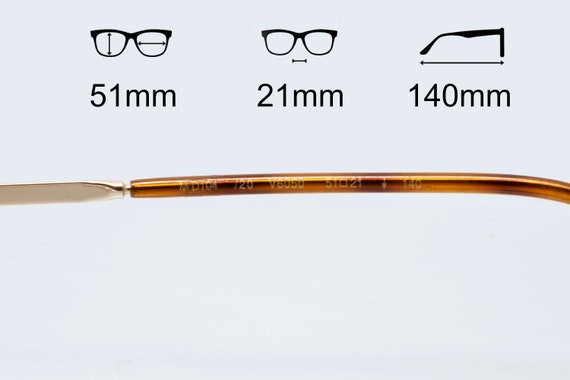 ST Dupont Vintage Eyeglasses, 23 KT GP, Gold, Half Rim Frame  display picture 3