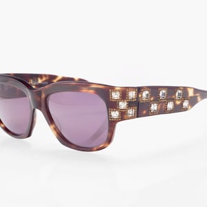 Francis Klein Paris vintage sunglasses, tortoise, made in France, 80&#39;s, deadstock