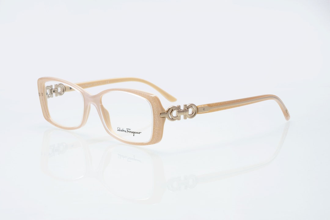 Salvatore Ferragamo Vintage Eyeglasses, Rectangular Optical