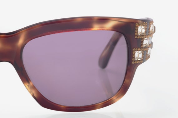 Francis Klein Paris vintage sunglasses, tortoise,… - image 3