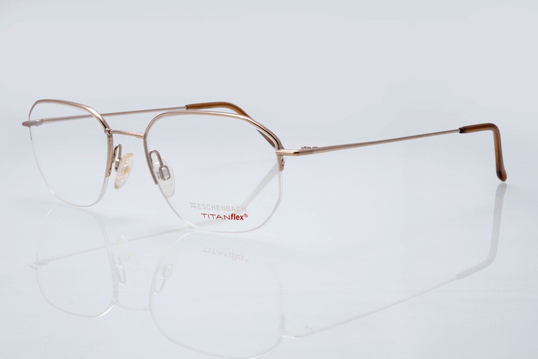 Monture De Lunettes Scappa By Eschenbach 5503 90 - Argent Rose Carré - Unisexe
