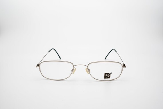 Try vintage eyeglasses, rectangular optical frame… - image 1