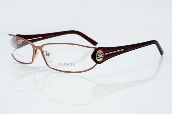 Escada vintage eyeglasses, rectangular optical fr… - image 1