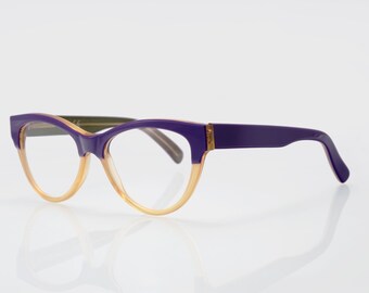 BCBG Maxazria Cat Eye Half Frame Eyeglasses Irina Wine 49 16  display picture 3
