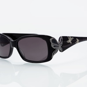 Prego vintage sunglasses, black, new old stock