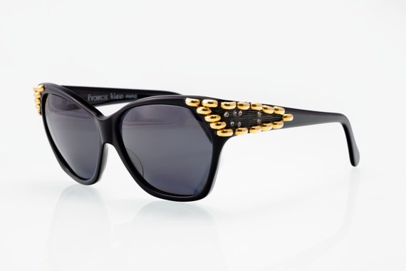 Francis Klein Paris vintage sunglasses, cat eye, … - image 1