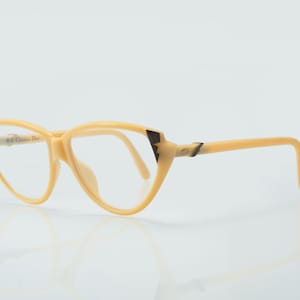Christian Dior vintage eyeglasess, cat eye optical frame made in Germany, new old stock