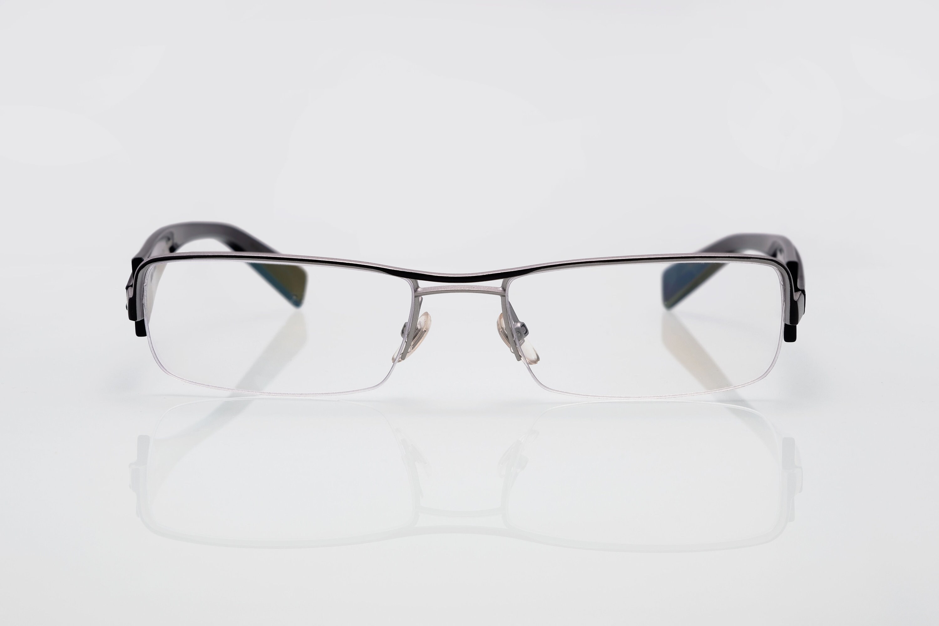 Alain Mikli Vintage Eyeglasses, Black, Half Rim Optical Alain Mikli Vintage Eyeglasses, Black, Half Rim Optical