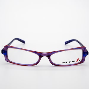 Alain Mikli vintage eyeglasses, rectangular optical frame, new old stock