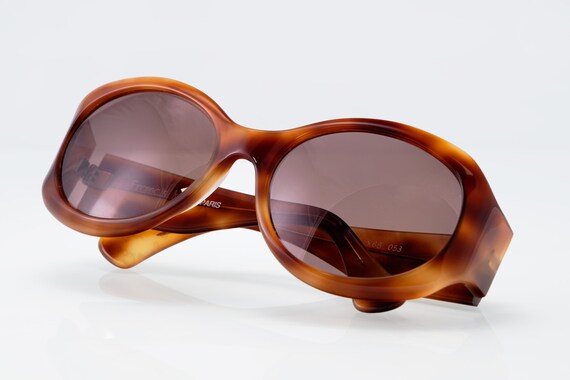 Francis Klein Paris Vintage Sunglasses, Tortoise, Made in  display picture 2