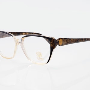 Revillon vintage eyeglasses, oval cat eye optical frame, new old stock