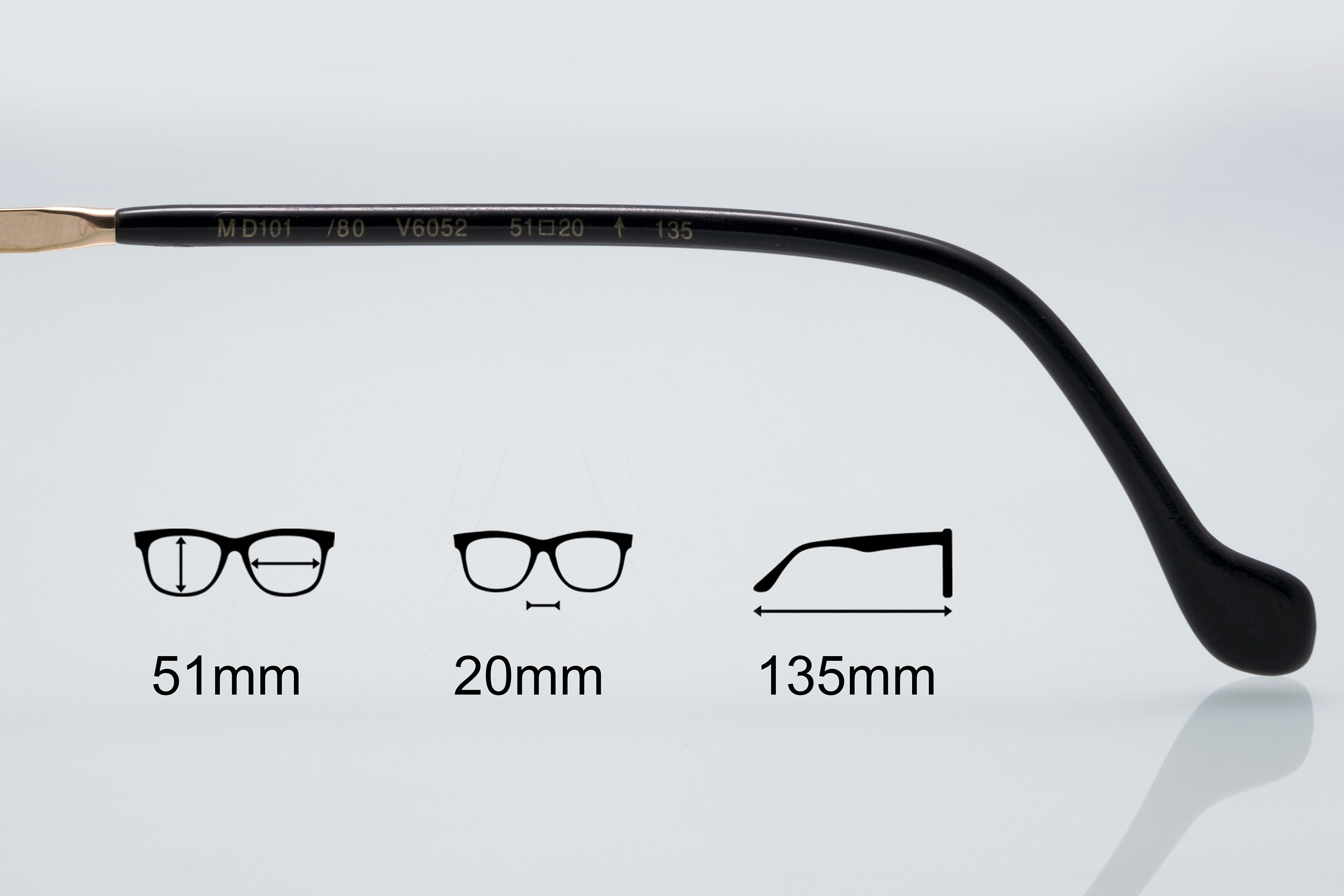 ST Dupont Vintage Eyeglasses, Gold, Half Rim Optical Frame, New