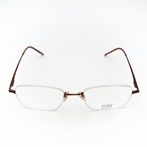 Pure eyeglasses, rimless optical frame, new old stock