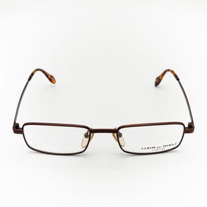 Alain Mikli " Mikli par Mikli" vintage eyeglasses, rectangular optical frame, handmade in France, new old stock