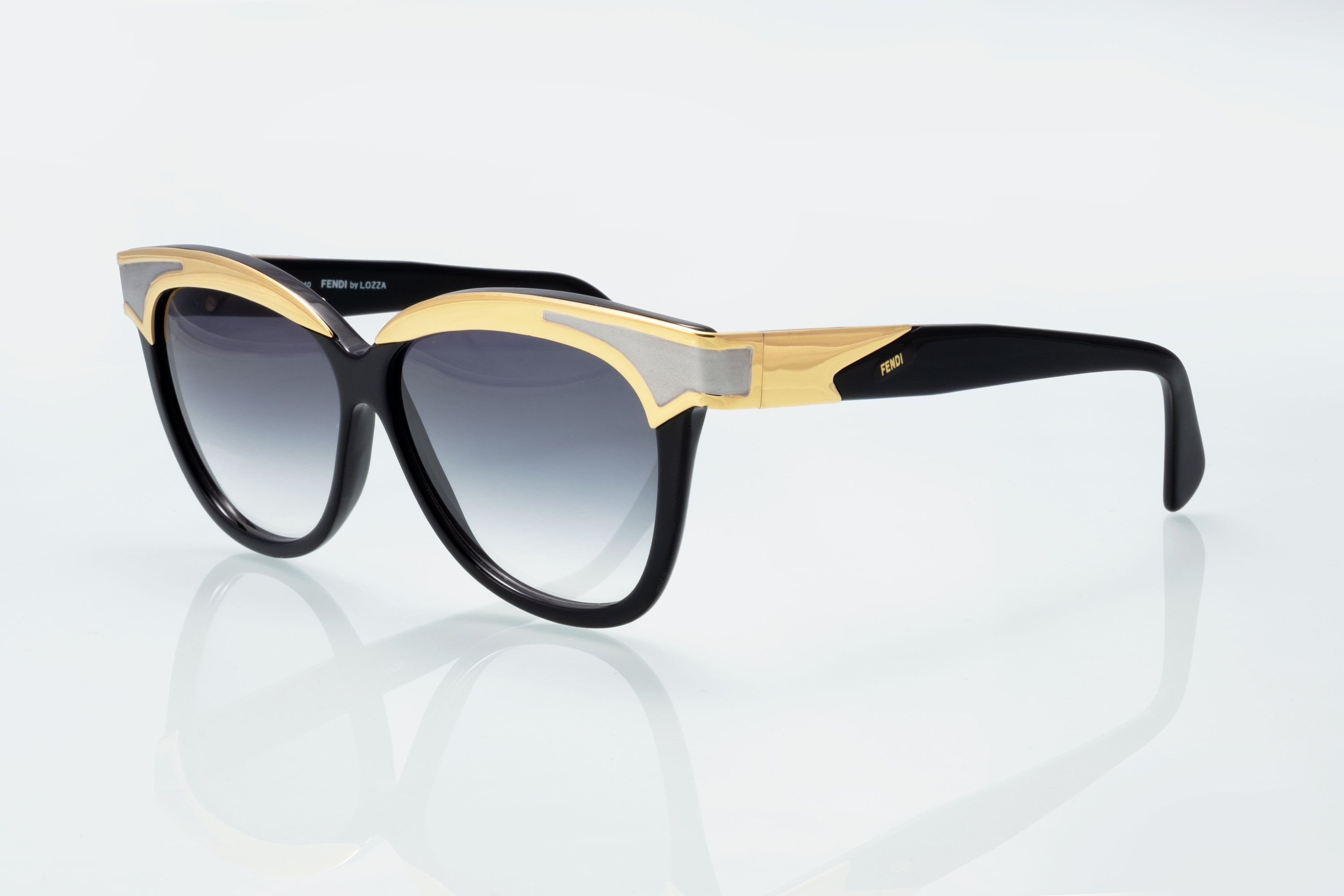 Fendi by Lozza Vintage Sunglasses, Cat Eye, New Old Stock - Etsy