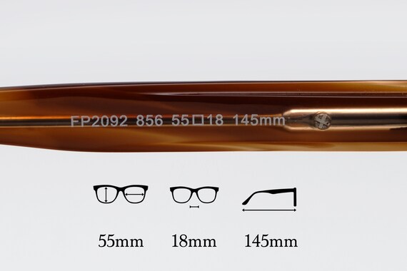 Faconnable vintage eyeglasses, rectangular optica… - image 4