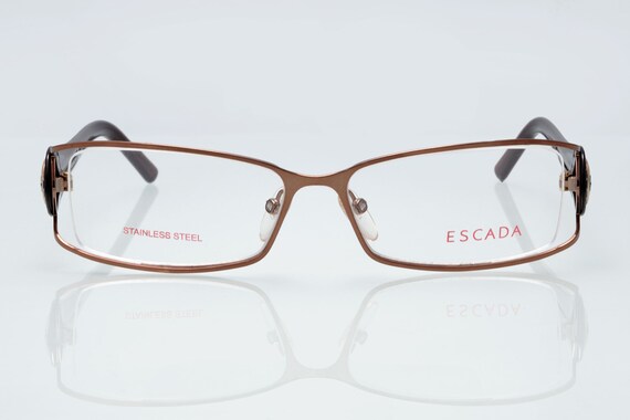 Escada vintage eyeglasses, rectangular optical fr… - image 2
