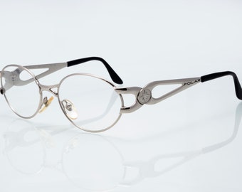 Polar vintage brillen, ovaal optisch frame, nieuwe oude voorraad